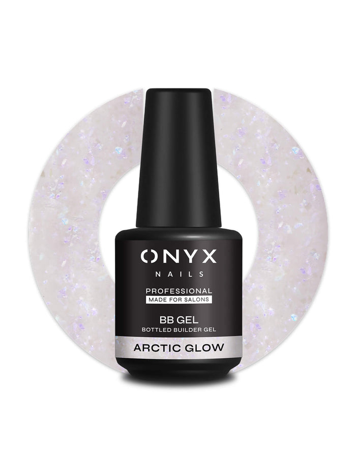 Żel budujący w buteleczce BB16 - Arctic Glow 15ml