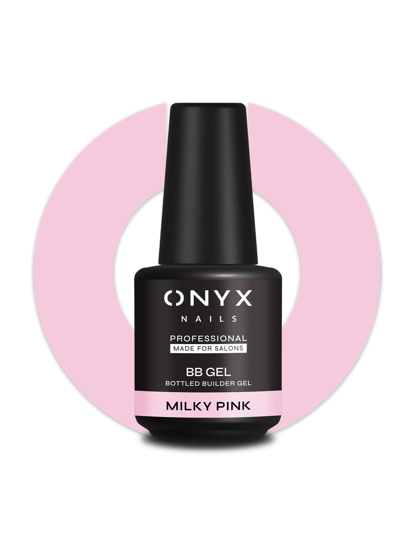 Żel budujący w buteleczce BB3 – Milky Pink 15ml