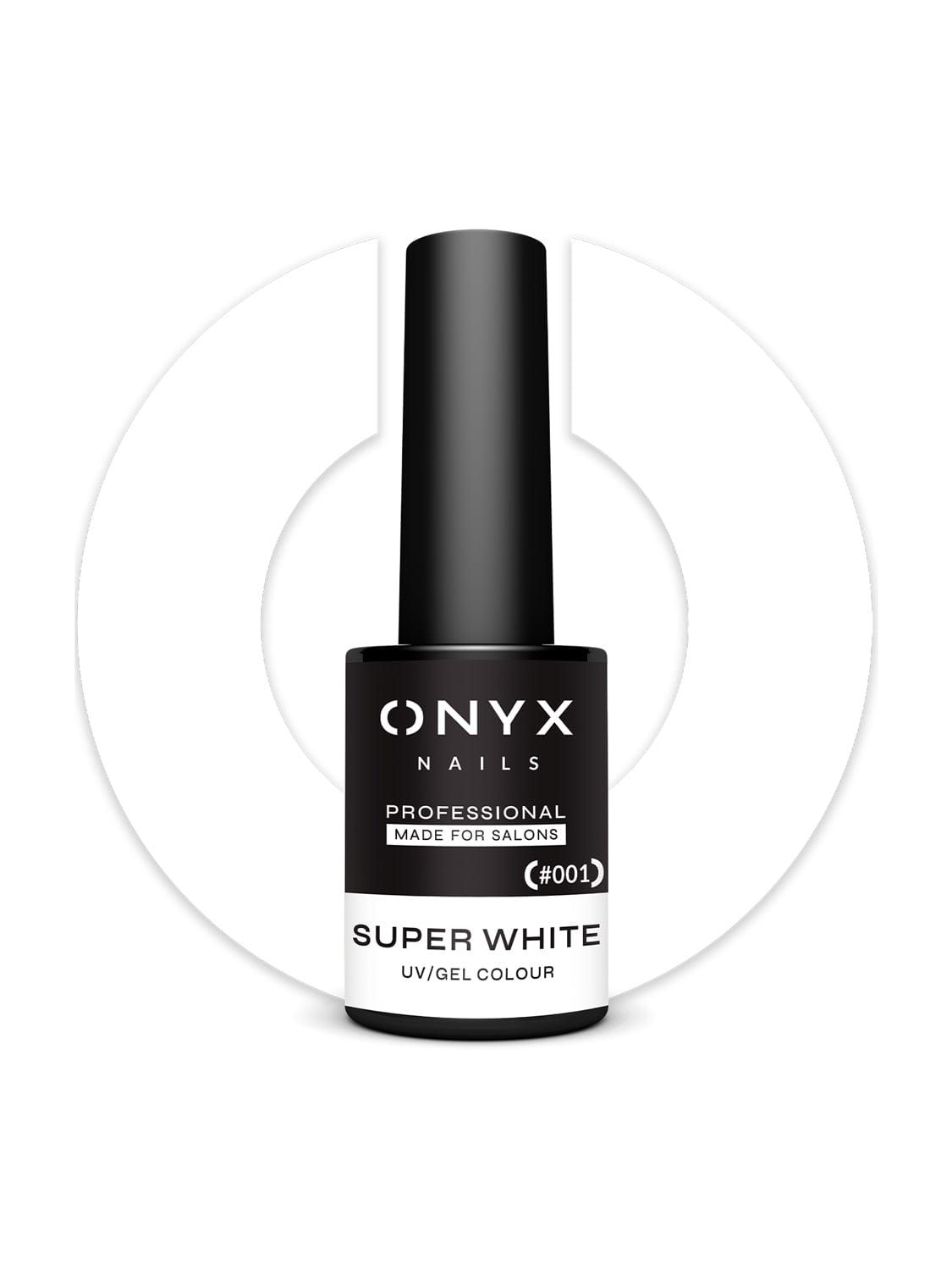 001 Lakier hybrydowy Super White 7ml