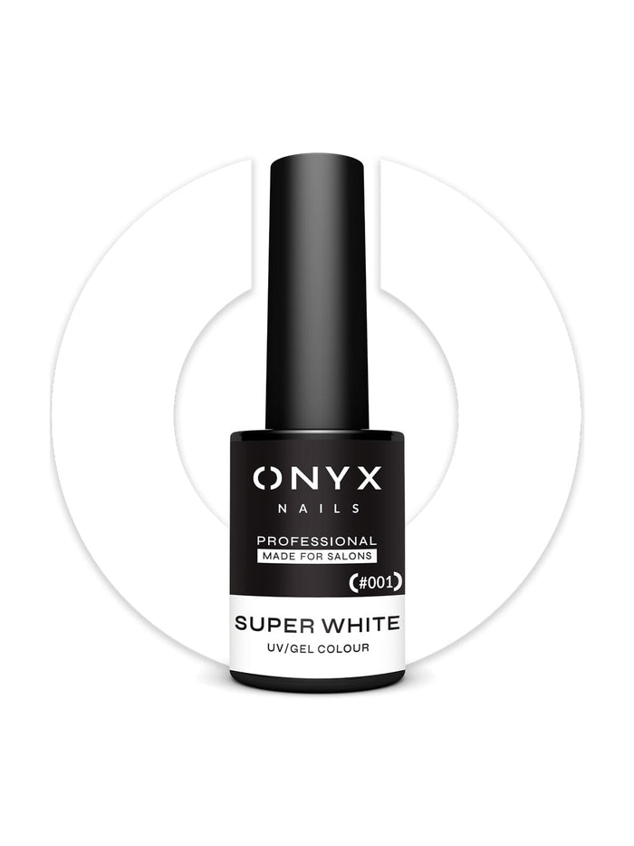 001 Lakier hybrydowy Super White 7ml
