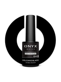 043 Lakier Hybrydowy Volcano Black 7ml