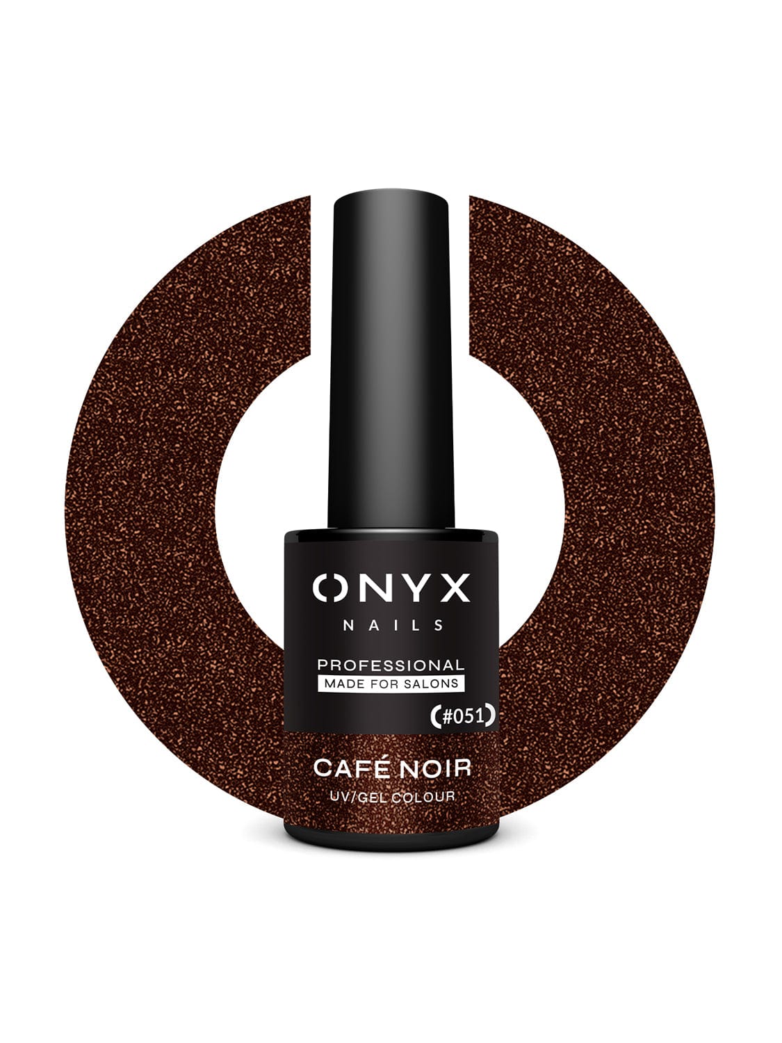 051 Lakier Hybrydowy Café Noir 7ml
