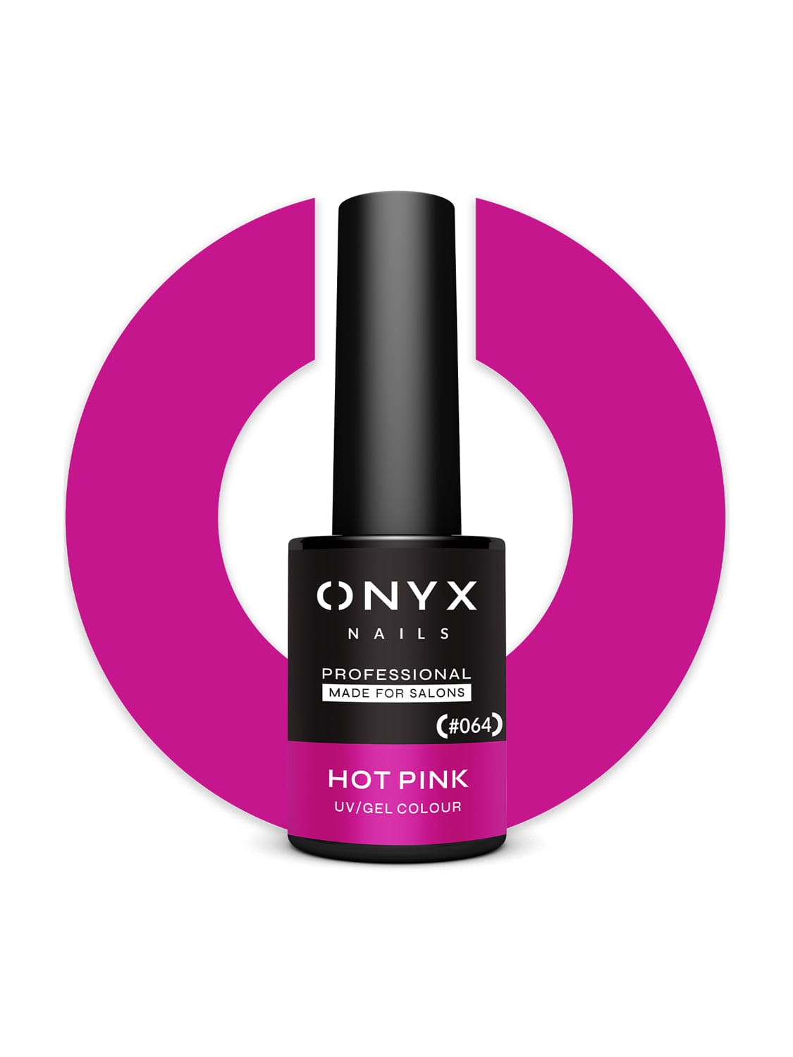064 Lakier Hybrydowy Hot Pink 7ml