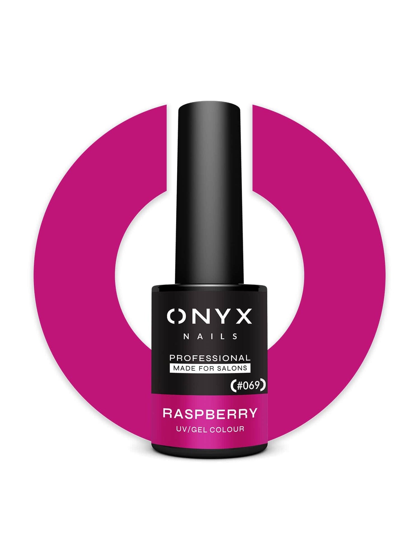 069 Lakier Hybrydowy Raspberry 7ml