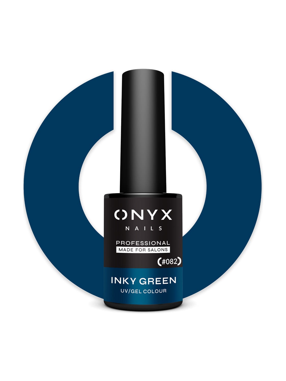 082 Lakier Hybrydowy Inky Green 7ml