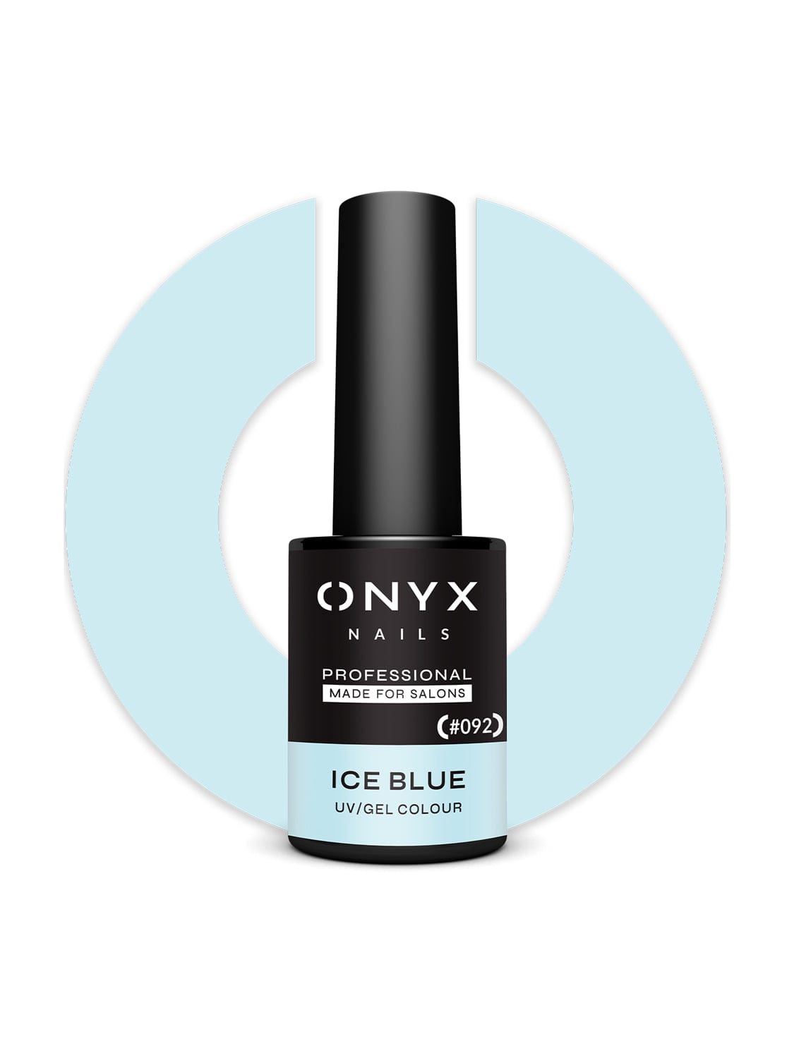 092 Lakier Hybrydowy Ice Blue 7ml