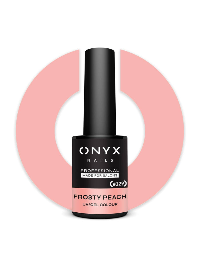129 Lakier Hybrydowy Frosty Peach 7ml