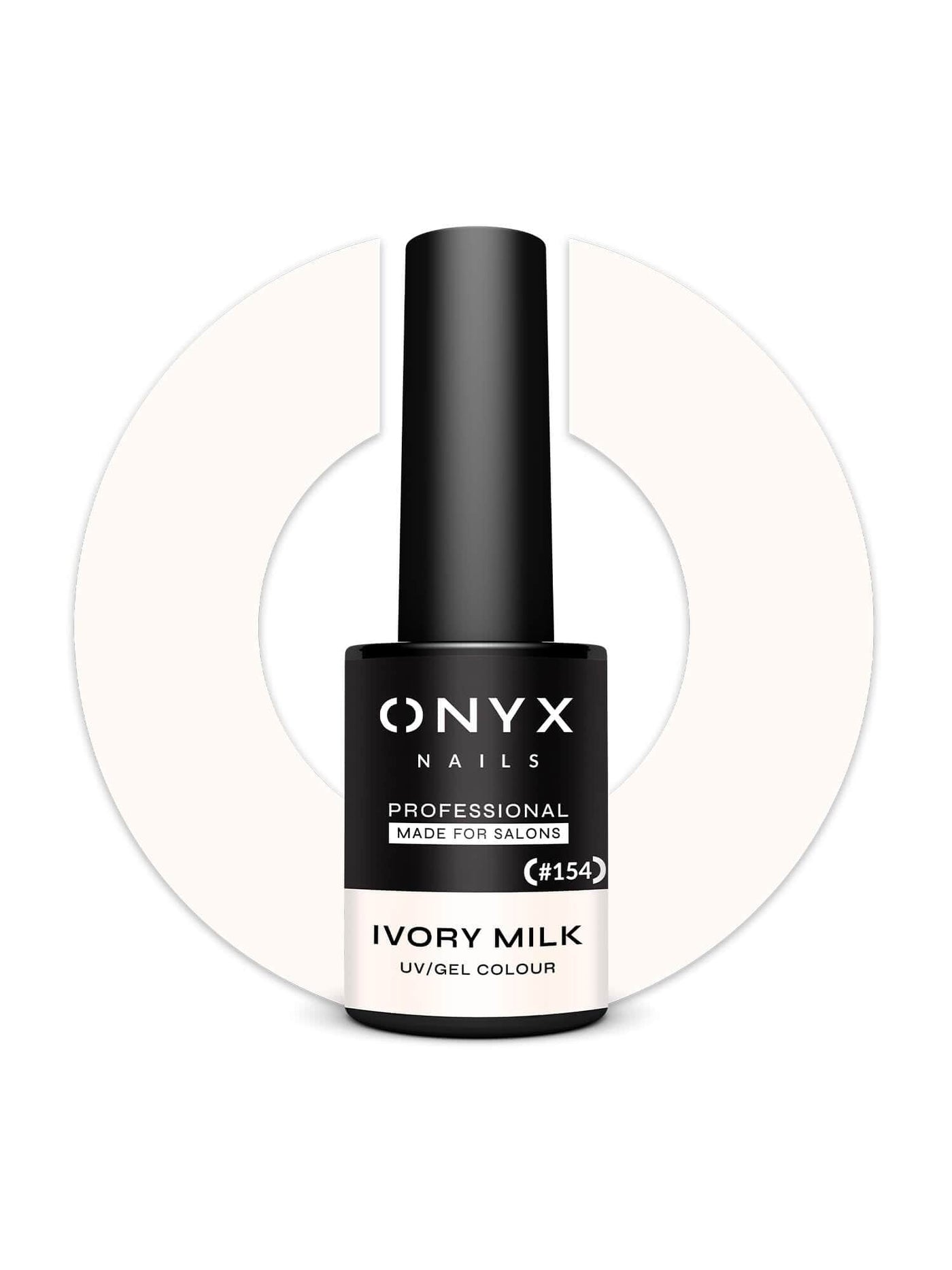154 Lakier Hybrydowy Ivory Milk 7ml