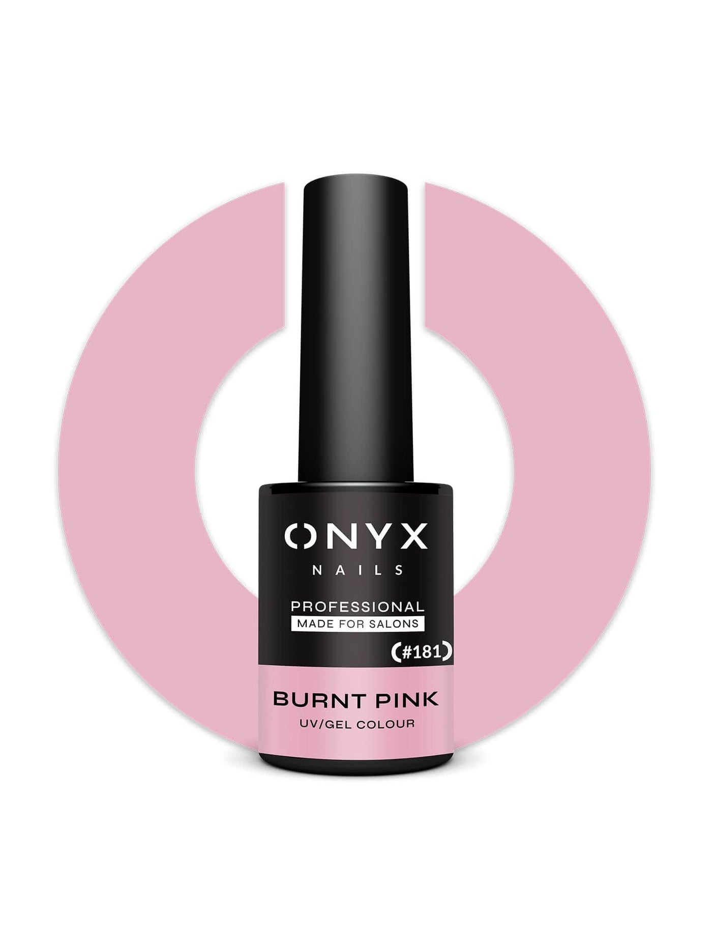 181 Lakier Hybrydowy Burnt Pink 7ml