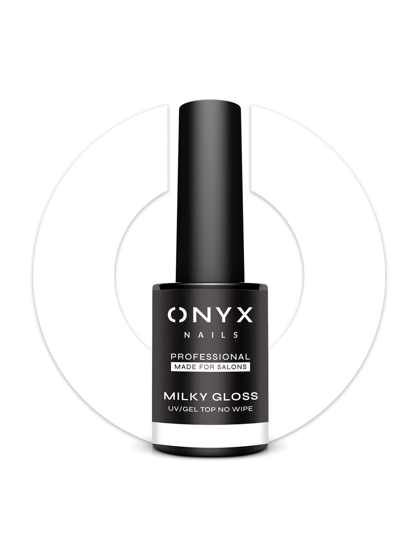 Top hybrydowy No Wipe MILKY GLOSS 7 ml