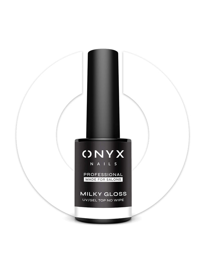 Top hybrydowy No Wipe MILKY GLOSS 7 ml