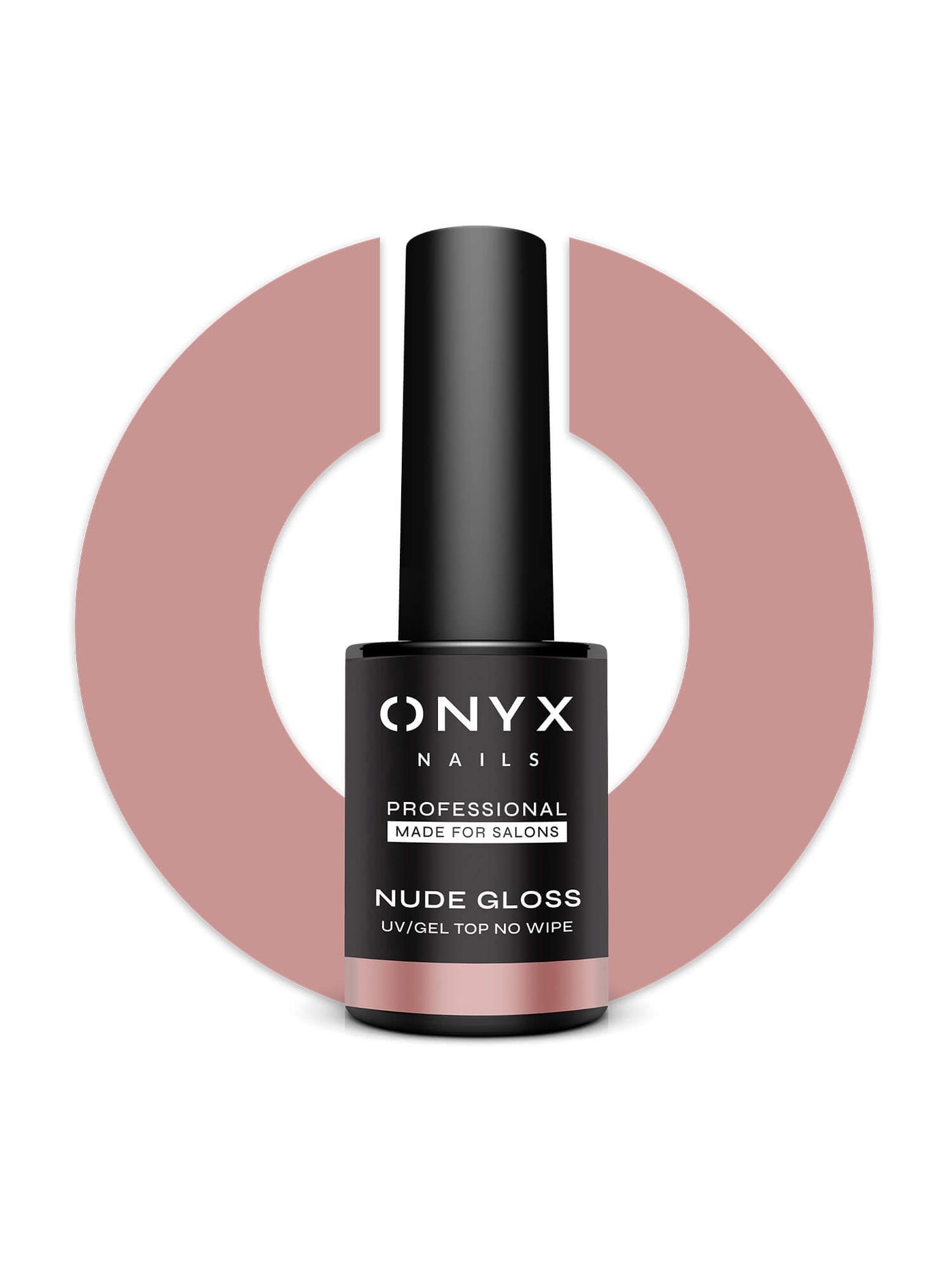 Top hybrydowy No Wipe NUDE GLOSS 7 ml