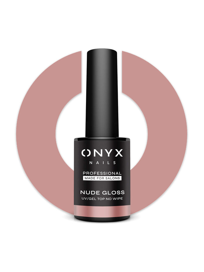 Top hybrydowy No Wipe NUDE GLOSS 7 ml